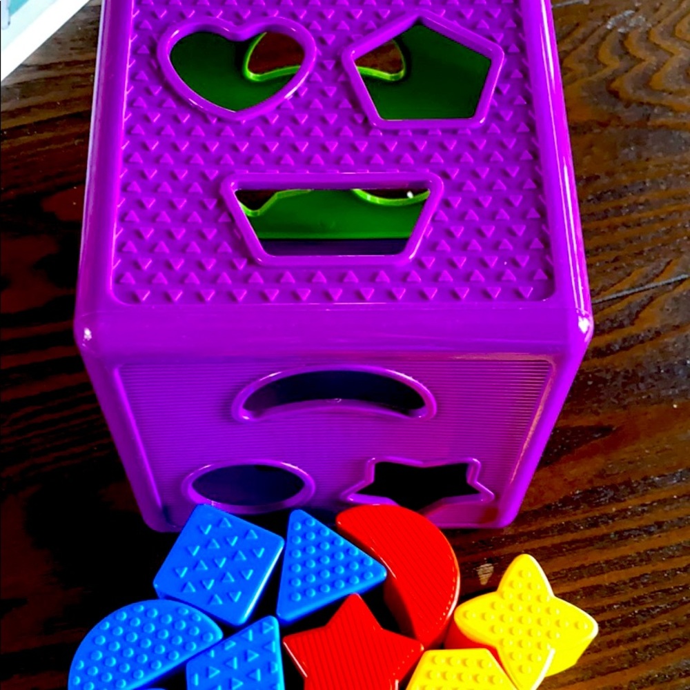 Shape sorter for kids.
